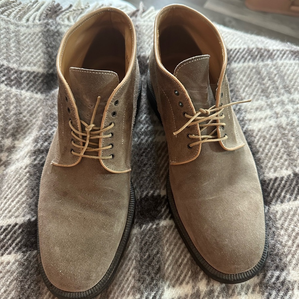 Men's Tan Suede Bruno Magli Chukka Boots